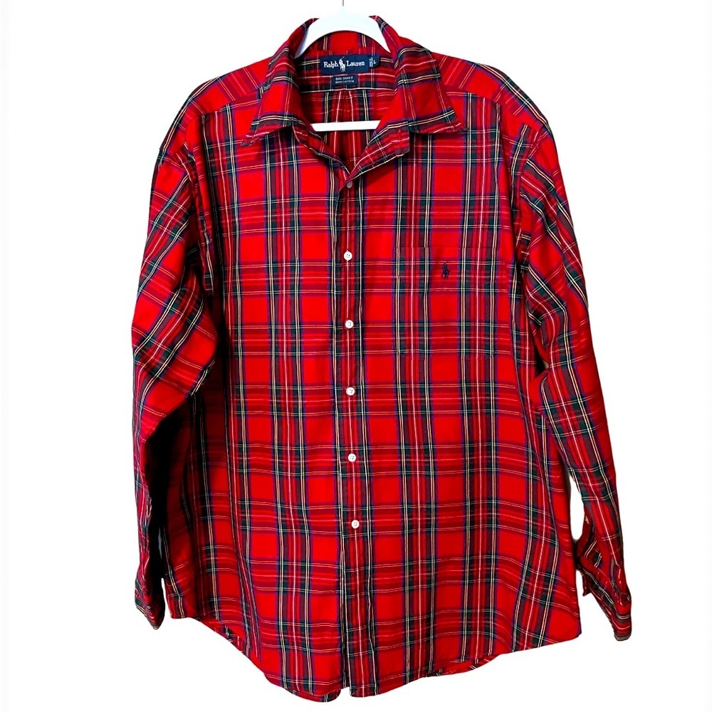 Ralph Lauren Men’s The Big Shirt In Plaid